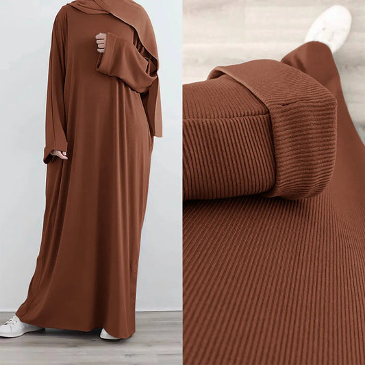 Saudi Arab Turkish Knitted Dress