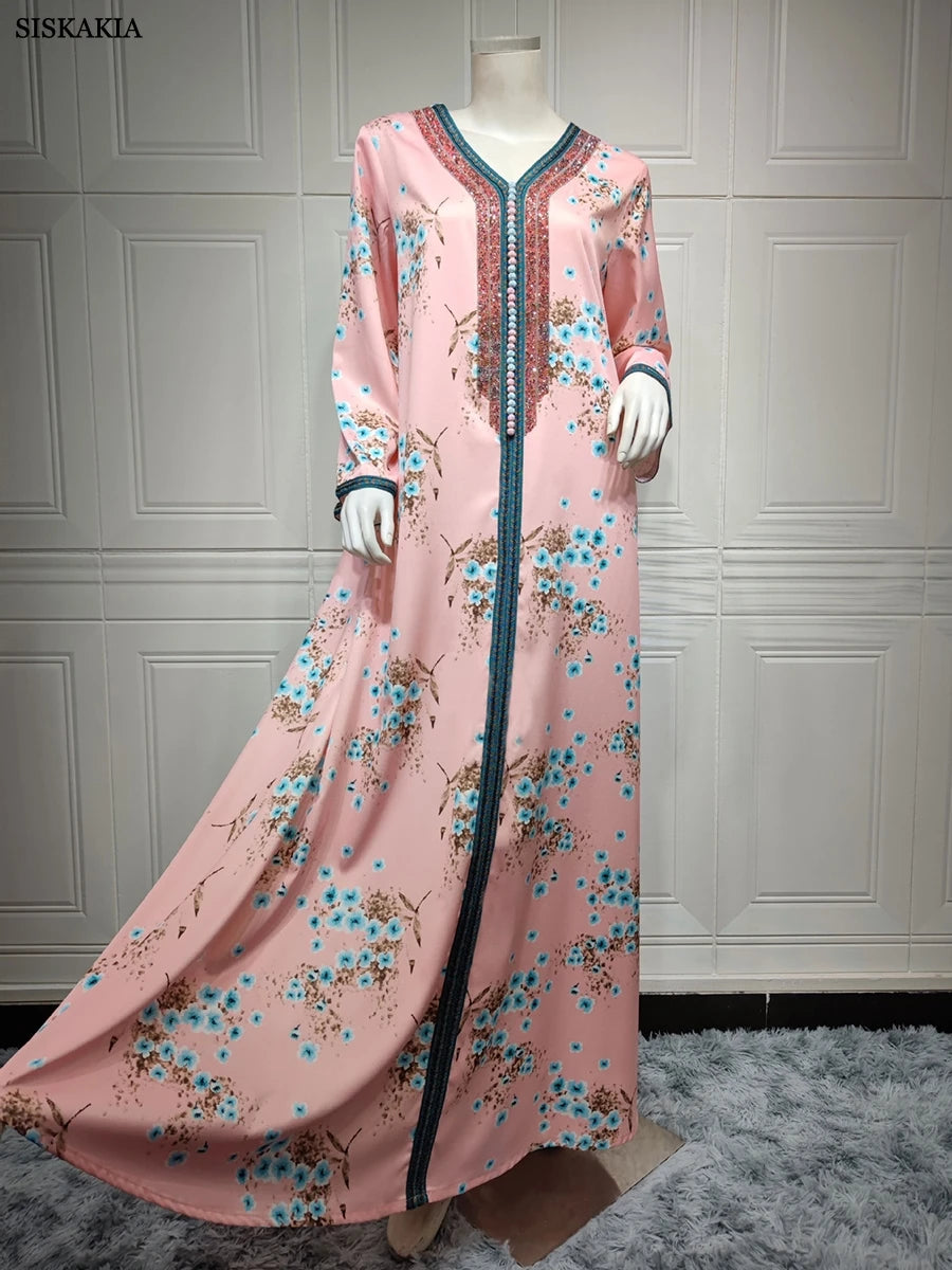 Ramadan Kaftan Dubai Luxury Dress