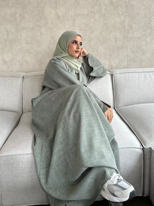 Abaya Elegance Linen Comfort