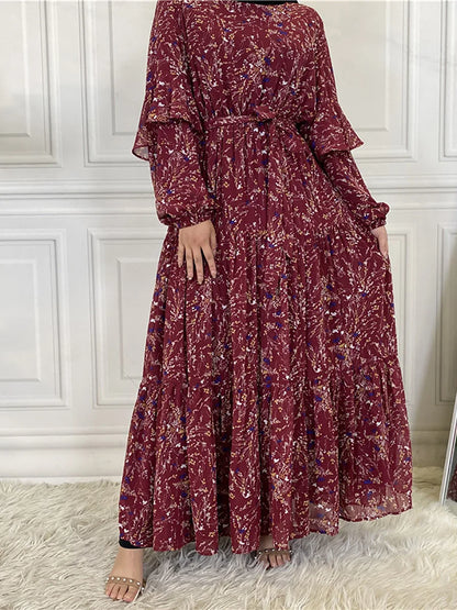 Robe longue Abaya modeste pour le Ramadan