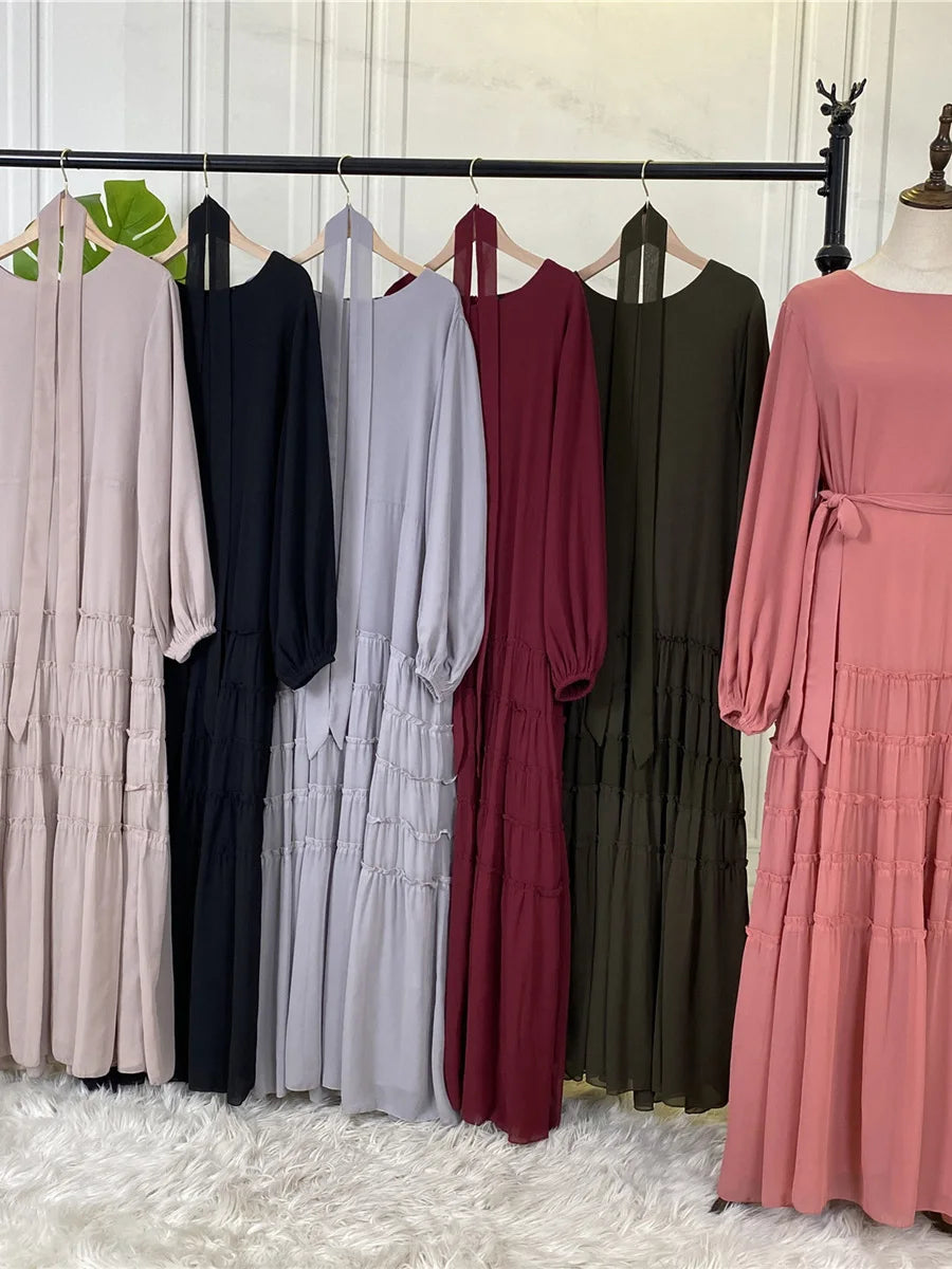 Modest Abaya Ramadan Maxi Dress