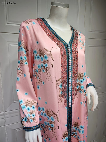 Ramadan Kaftan Dubai Luxury Dress