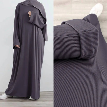 Saudi Arab Turkish Knitted Dress