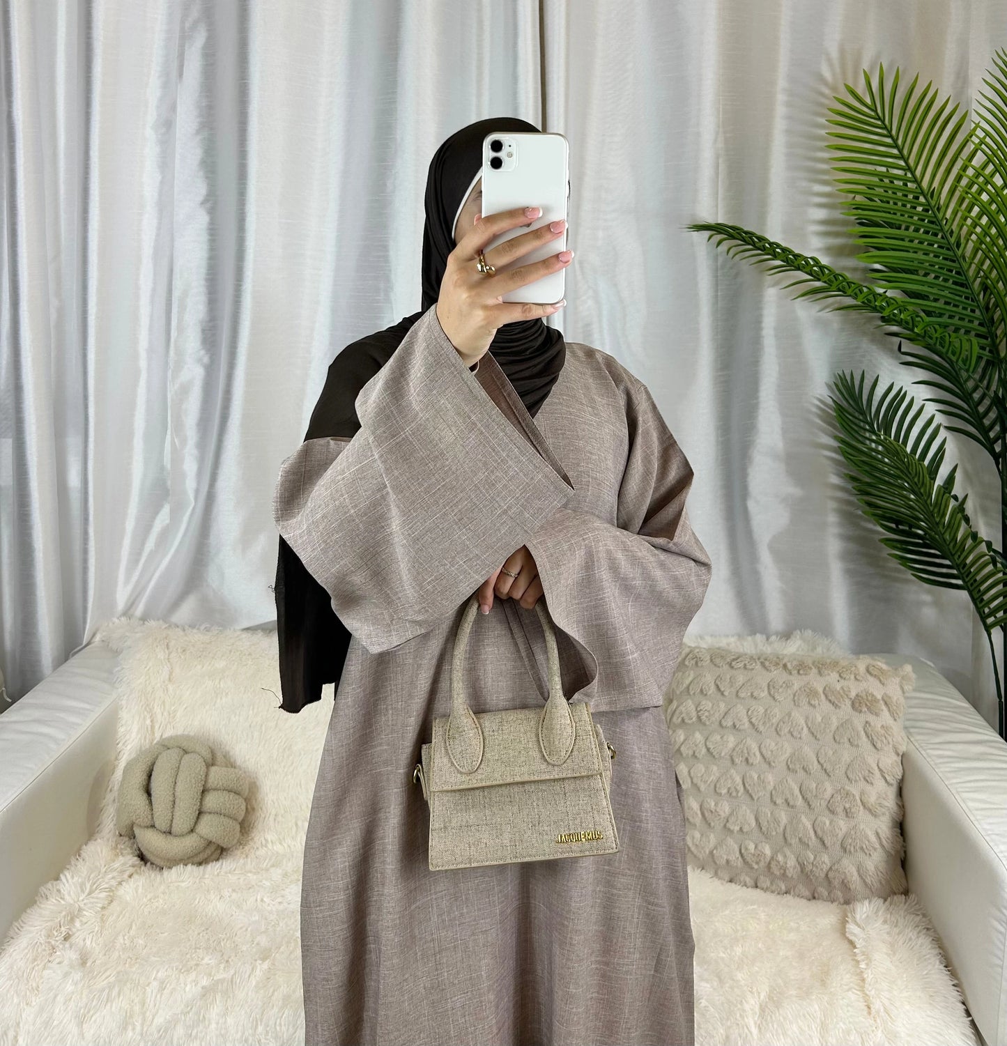 Abaya Elegance Linen Comfort