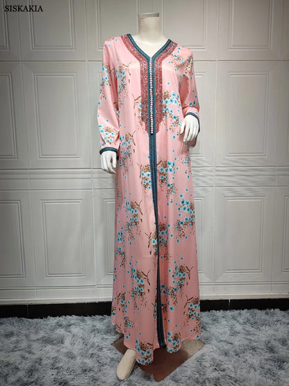 Ramadan Kaftan Dubai Luxury Dress