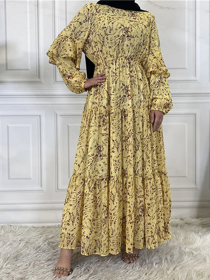 Robe longue Abaya modeste pour le Ramadan