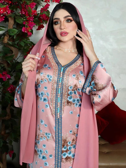 Ramadan Kaftan Dubai Luxury Dress