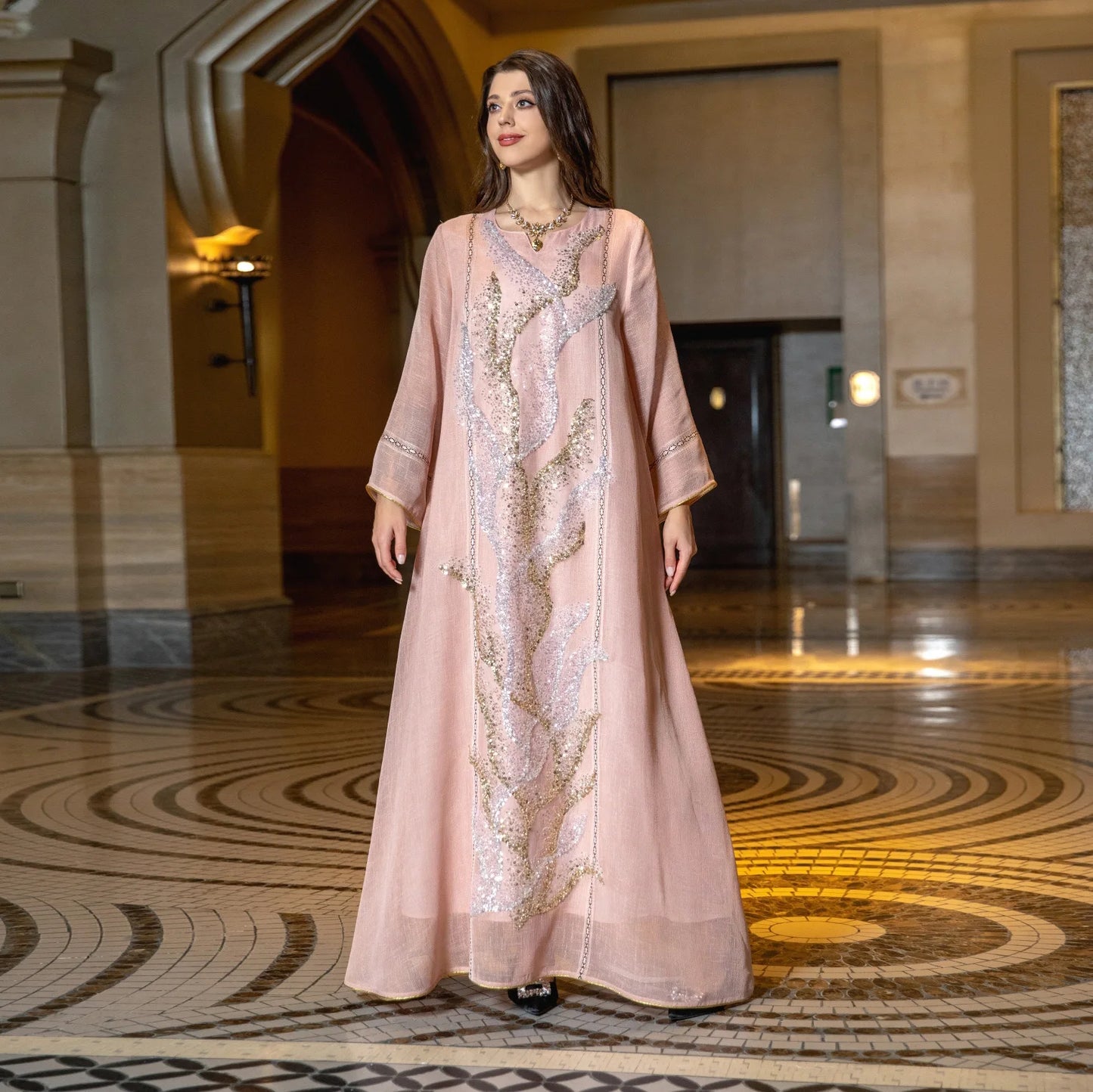 Luxury Dubai Abaya Dress